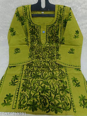 lucknowi chikankari short top
