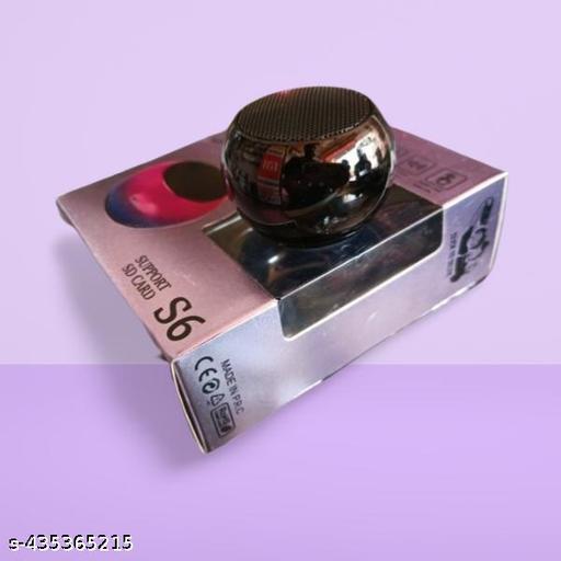 MLA VA WORLD S6 (PORTABLE BLUETOOTH MINI SPEAKER) Dynamic Metal Sound with High Bass 5  Bluetooth Speaker  (Multicolor, Stereo Channel)5