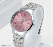 Fancy Design Metal Chain Analog Watch For Womens & Girls