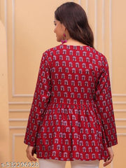 Comfort Fit Short Kurta for Summer ||  Elegant Design for Comfort & Style