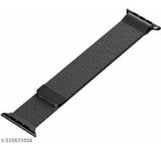 Best Quality Ultra Watch Metal Chain strap Heavy magnetic fields Black Colour 1 Pcs Set