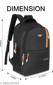 Size: M (15-30L) FLY M-01 BLACK ORANGE BACKPACK