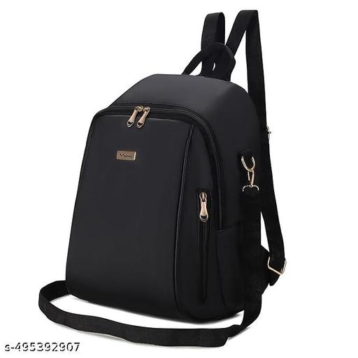 New Classic Waterproof Backpack for Women & Girls - School, College, Travel, Casual & Outdoor Use | Women and Girls Fashion Mini | Casual Backpack Bags For College, Tuition, Office