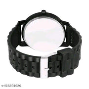 HRV AV 126 Black Pu And Leather Bracelet Men Watch