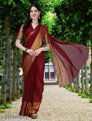 New shiffon designer saree collection