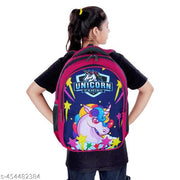 Myron 35L Unicorn printed backpack 1st/2nd/3rd/4th & 5th Class Light Weight Beautiful for Boys & Girls Waterproof School Bag