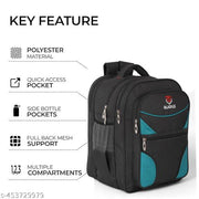 60l gladius large size School Bag for class 6th -10th Suitable for boys and girls