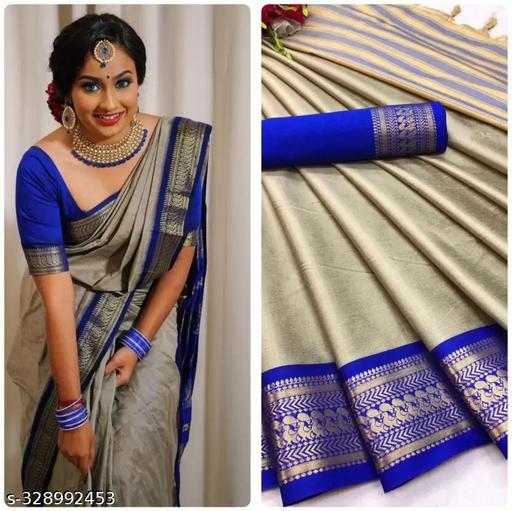 Plain Silk Saree