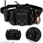 waist bag tool bag sling bag for men bag bean bag Waist Bag for Women and Men Fanny Pack with 5-Zipper Pockets Waist Pouch for Hiking, Travel, Camping, Running, Sports Outdoors and Adventures