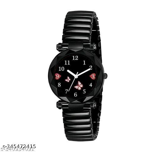 High New Latest Spring Blet Black Dail Women  Watches