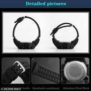 Royal look Digital Watch Shockproof Multi-Functional Automatic Black Color Strap Waterproof Digital Sports Watch for Men's Kids Watch for Boys Watch for Men Pack of 1 Watch Water Resistance Digital Watch