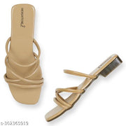Striped Flat Sandals for Casual and Daily Wear