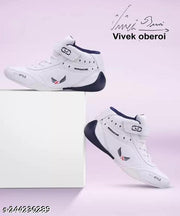 Men's Bersache Lightweight Casual Shoes with High-Quality Soles | Comfortable Shoes for Sneakers, Walking,  Training, and Daily Wear (White)