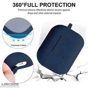 Airpod Pro with Silicon Case True Wireless Bluetooth Earphones with 3 Hours of Playtime & Compatible for all Smartphones (White)