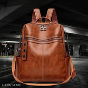 MomsyStore Leather Backpacks For Girls And Women