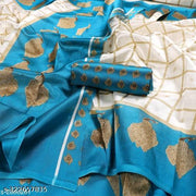 Kanooda Prints Fancy Women's Art Silk Printed Sarees.