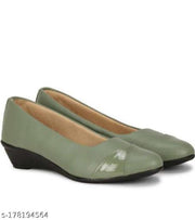 SUPER FANCY Latest Collection, Comfortable Ethnic Sandal Fashionable Bellies For Women's and Girl's Bellies for Women Green Color Bellies & Ballerinas