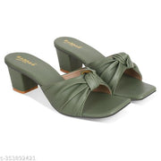 Stylish Women’s Synthetic Leather Block Heel Sandals crafted for comfort, stability and elegance, making them perfect for office work, college routines, partywear, wedding events and daily outings with durable slip-resistant soles.