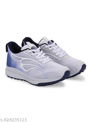 AADI Men's Dark Blue Comfortable Lightweight Outdoor Lace Up Classy Gym , Running , Walking Casual Sport Shoes
