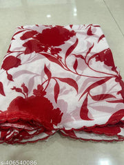 Georgette Printed Saree(With Lace)
