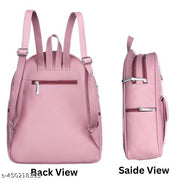 Trendy Premium  water proof 20L  Light Pink  Backpack for women I college backpack I picnic backpack I travel backpack I ladies backpack I girls backpack I backpack for  girls I trendy backpack I laptop backpack I