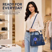 AROY Pu Leather Handbag For Women's