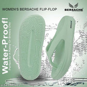 Bersache Extra Soft Classic Casual with  Regular wear with Ultra Soft & Flexibility Technology Flip-Flop for Women 's ( Green)