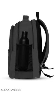 Size: M (15-30L) Bagoryx black laptop casual college office school kids unisex backpack
