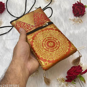 Handmade mobile and coin bag