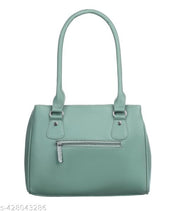 Light Green Stylish ladies purse bag for daily Use. purse for women,women purse,handbags for women and girls,Shoulder Pu-Leather Handbags for Women's