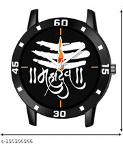 HC HARMI CREATIVE Analog Watch - For Men Steel and  Tranding Pu Belt Quartz Watch Strap For Mens and Boys (Combo Set of 2)