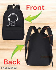 Collection Women's/Girls Preppy Style Fashion Waterproof Women Girls Backpack Korean Design Drawstring Chain travel College Office Bag Laptop Backpack|