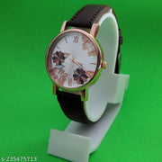 Special Valentine Stylish And Trandy Leather Strap Analog Watch for Women