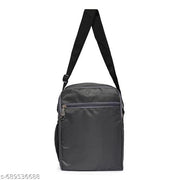 Unisex Cross-body sling bag messenger bag shoulder bag crossbody pouch women sling bag (GREY&BLUE)