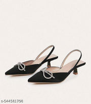 black women pointed pump heels