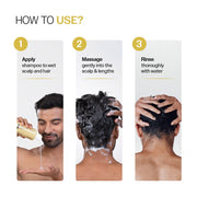 Bare Anatomy Oil Control Shampoo | Sulphate & Paraben Free | Reduces Excess Oil by Up to 100% | Salicylic Acid + Hyaluronic Acid + Tea Tree | Suitable for Oily Scalp & Dry Ends | For Women & Men |
