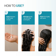 Bare Anatomy Damage Repair Hair Shampoo | Provides 10x Strengthening Powered By Ceramide A2 & Coconut Milk Protein | For Damaged, Dry & Frizzy Hair | Sulphate & Paraben Free | For Women & Men |