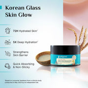 Pilgrim Korean Rice Water Hydra Glow Moisturizer for Glass Skin Glow - 100g