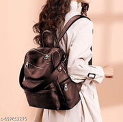 Premium Women Backpack | Waterproof Stylish Office College & Travel Bag