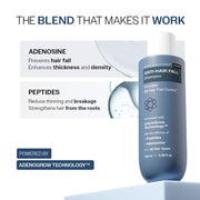 Bare Anatomy Anti-Hair Fall Shampoo | Provides 5x Hair Fall Control | pH 4.6 | Adenosine & Peptides | Strengthens Weak Roots & Reduces Breakage | Sulphate & Paraben Free | Unisex |
