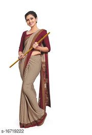 Desigenr Printed Crepe Saree For Woman