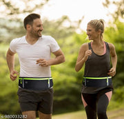Running Belt for Women Men - Best Comfortable Fanny Pack Waist Pack Bag Pouch Running Phone Holder That Fit All Phone Models and Fit All Waist Sizes for Running, Workouts, Cycling, Traveling