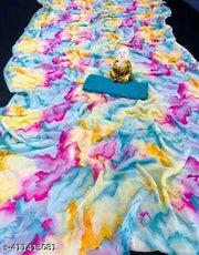 Best Silk Printed Sareee
