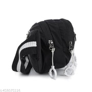 WAIST POUCH BAG BLACK
