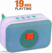 VA WORLD M412SP GRN (Portable Bluetooth Speaker) Dynamic Thunder Sound with High Bass 5 W Bluetooth Speaker 1200mAh Battery (Assorted Colour)