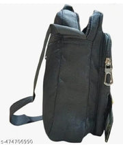 REFLECTIONS ONLINE - Sling Bag Small Crossbody Stylish Side Shoulder Bag/Handbag For Travel/Office For Men/Women With Adjustable Long Strap.. Black..