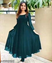 Fancy long flair anarkali type kurti