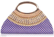 Trendy Women's Multicolor Clutch