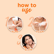 Plum Goodness Mandarin & Vitamin C Foaming Face Wash For Glowing Skin