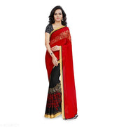 Elegant Women's Georgette Saree